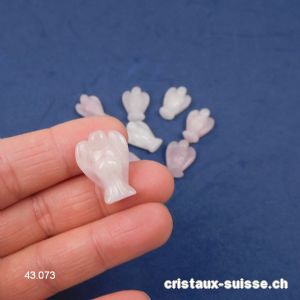 Ange Quartz rose 2 cm, Mini