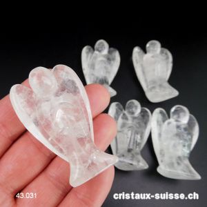 Ange Cristal de Roche 4,5 - 5 cm