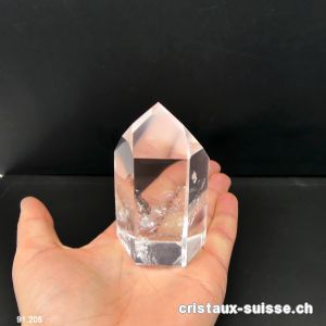 Cristal de roche A poli 7,7 cm. Pièce unique 206 grammes