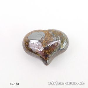 Coeur Bronzite 2,5 x 2 cm