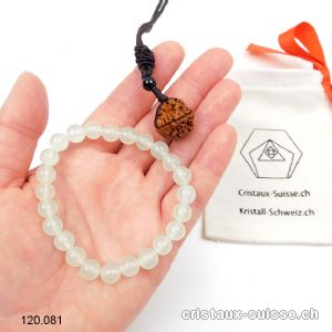 Set APAISEMENT SPIRITUEL Quartz vert - Rudraksha. Offre Spéciale