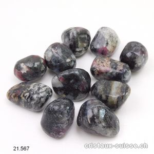 Eudialyte 2 - 3 cm / 14 à 18 grammes. Taille L. Qualité B, Offre Spéciale