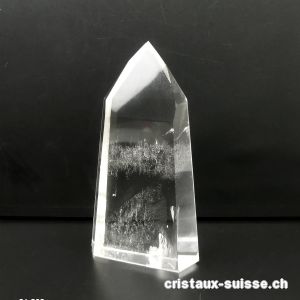 Cristal de roche qualité A poli, Haut 10,6 cm. Pièce unique 199 grammes