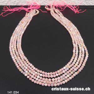 Rang Morganite et Béryl FACETTÉ 3,5 mm / 39 cm
