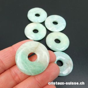 Amazonite claire Donut 3 cm