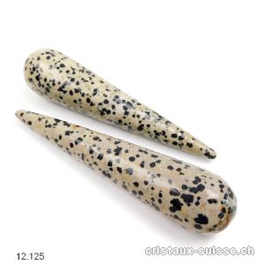 Bâton Jaspe Dalmatien 9 - 9,5 cm