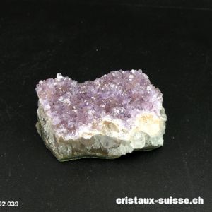Améthyste du Brésil, petite druse 4,8 x 3,2 cm. Pièce unique
