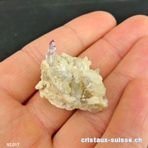 Quartz Améthyste Sceptre du Pérou. Pièce unique