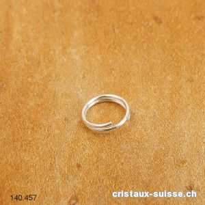 Anneau magique fin et ouvert 8 mm, argent 925