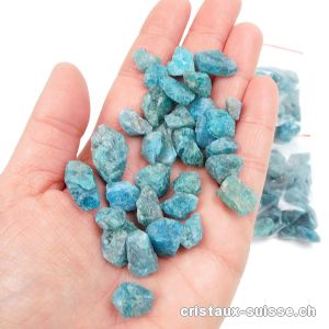 Apatite bleue brute. Lot 50 Grammes