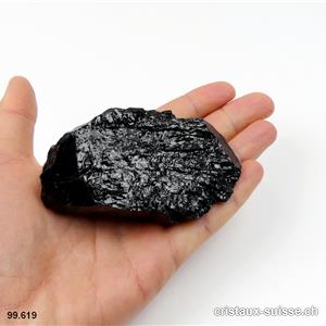 Tourmaline noire brute - Schorl. Pièce unique 214 grammes
