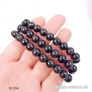 Bracelet Astrophyllite - Arfvedsonite 8,5 mm / 18-18,5 cm