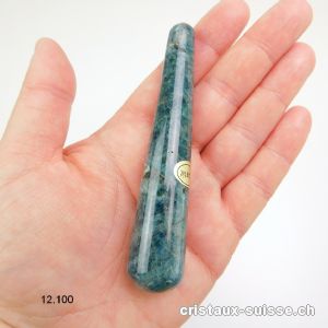 Bâton Apatite bleue 10 x épais. 2 cm