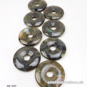 Labradorite, Donut 4,5 cm. OFFRE SPECIALE