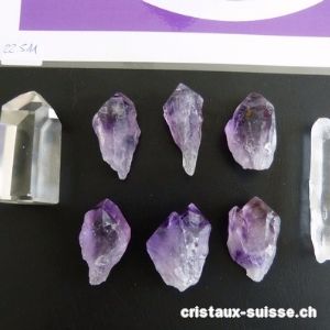 Flamme violette Reiki, Set complet. Lot unique avec améthystes