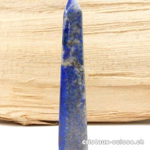 Lapis-Lazuli d'Afghanistan naturel, Obélisque 12,8 cm. Pièce unique 145,5 grammes