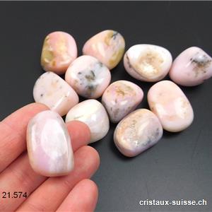 Opale des Andes rose, Chrysopale 2,5 - 3 cm / 12 à 15 grammes. Taille L. Offre Spéciale