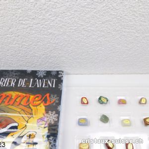 1 Calendrier de l'Avent avec Pierres semi-précieuses