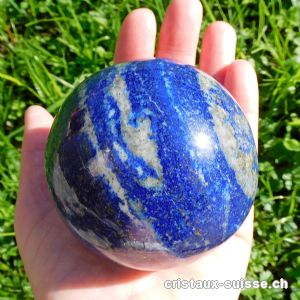 Boule Lapis-Lazuli 7,4 cm. Pièce unique 648 grammes