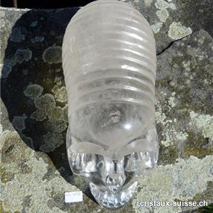 Crâne ALIEN Cristal de roche. Pièce unique 2'130 grammes. 