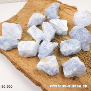 Calcite bleue brute de Madagascar 3,5 - 4 cm