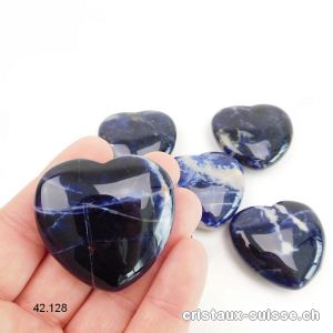 Coeur Sodalite 4,2 x 4 x 1,5 cm