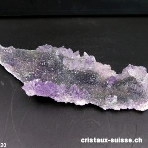 Améthyste - Prasiolite cristalline du Brésil 18 cm. Pièce unique 123 grammes