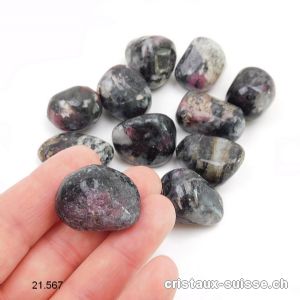 Eudialyte 2 - 3 cm / 14 à 18 grammes. Taille L. Qualité B, Offre Spéciale