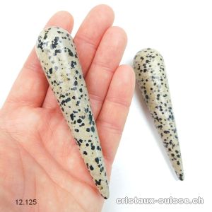 Bâton Jaspe Dalmatien 9 - 9,5 cm