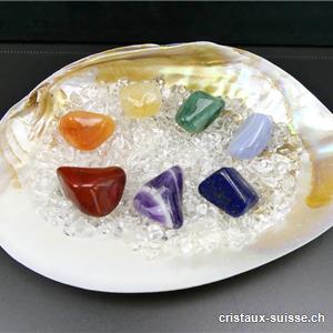 Combinaison Chakras 7 cristaux et Purification avec Lapis-lazuli