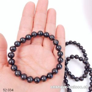 Bracelet Astrophyllite - Arfvedsonite 8,5 mm / 18-18,5 cm