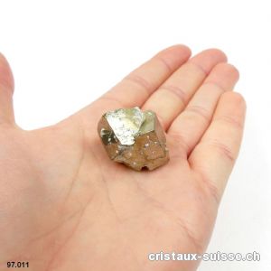 Pyrite cube brute d'Espagne. Pièce unique