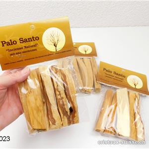 Bois PALO SANTO du Pérou 4 - 6 pièces / 70 à 80 grammes