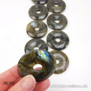 Labradorite, Donut 4,5 cm. OFFRE SPECIALE