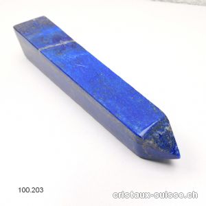 Lapis-Lazuli d'Afghanistan naturel, Obélisque 21,5 cm. Pièce unique 636 grammes