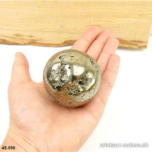 Boule Pyrite du Pérou 5,6 cm. Pièce unique 375 grammes