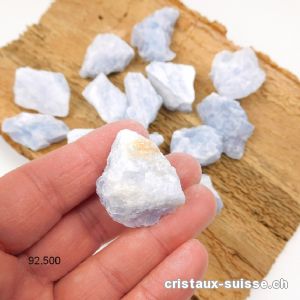 Calcite bleue brute de Madagascar 3,5 - 4 cm