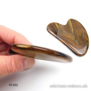 Aile d'ange de Massage Oeil de Fer 7,5 - 8 cm. Qual. A