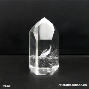 Cristal de roche A poli 7,7 cm. Pièce unique 206 grammes