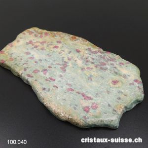 Plaque Rubis - Fuchsite 14,5 cm. Pièce unique