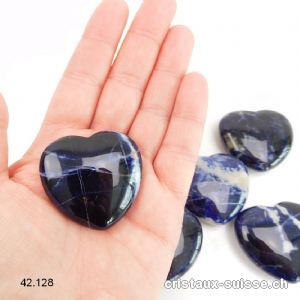 Coeur Sodalite 4,2 x 4 x 1,5 cm