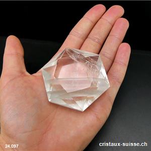 Sceau de Salomon Cristal de Roche 5,9 cm. Pièce unique 105 grammes