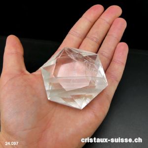 Sceau de Salomon Cristal de Roche 5,9 cm. Pièce unique 105 grammes