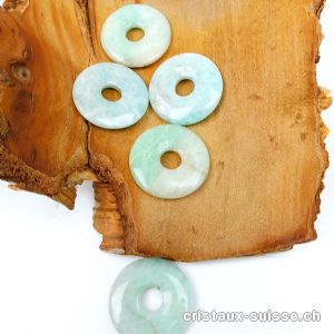 Amazonite claire Donut 3 cm