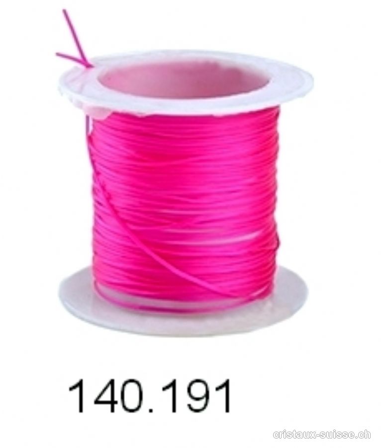 Fil Opalon stretch Rose-Fuchsia, 1 bobine env. 10 mètres