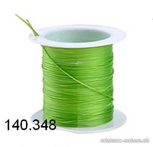Fil Opalon stretch Vert, 1 bobine env. 10 mètres