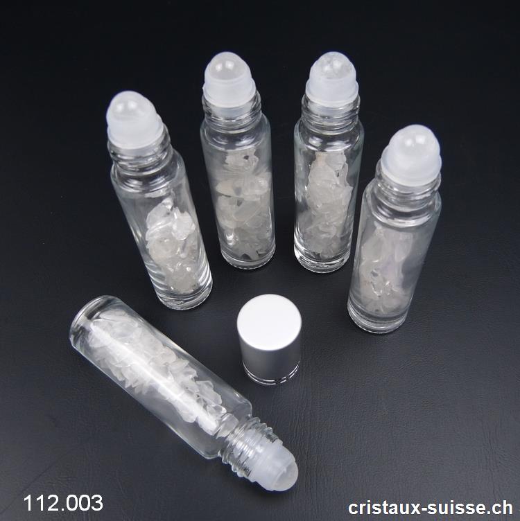 Cristal de Roche, bouteille Roll-on, env. 10 ml