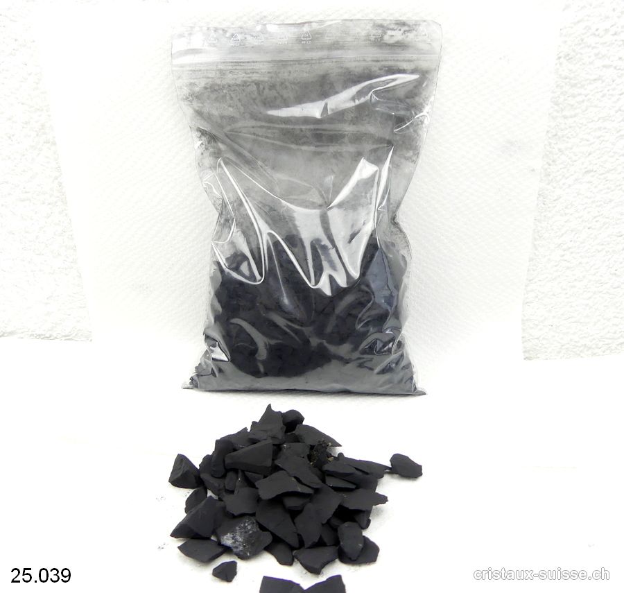 220 grammes Schungite brute granulés