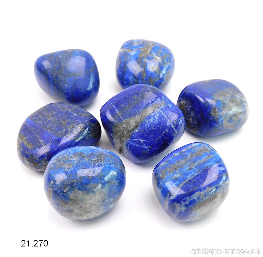 Lapis-Lazuli 2,5 - 3 cm / 18 - 23 grammes. Taille L