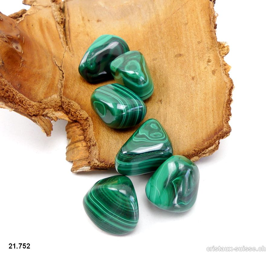 Malachite du Congo 19 à 24 grammes. Taille L